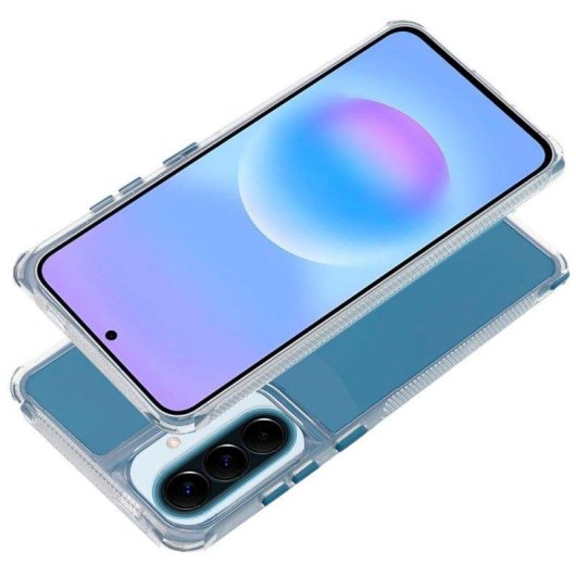 Carcasa COOL Matrix Blau für Samsung Galaxy A57 5G Stoßfest