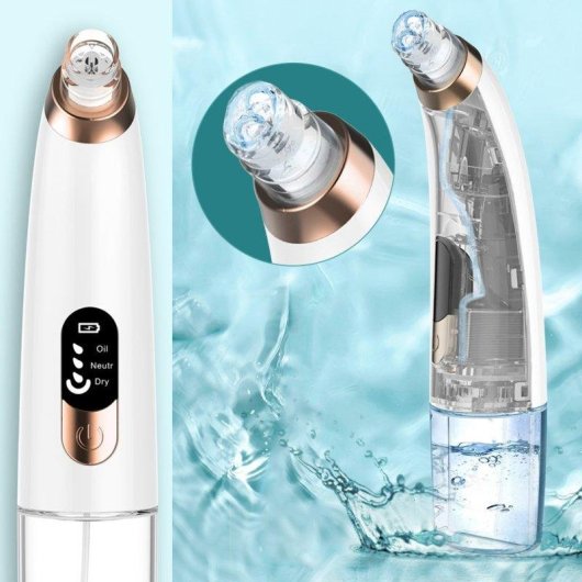 Extractor de puntos negros Dam Electronics X13 con 3 modos y circulación de agua