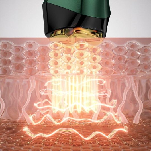 Instrumento de belleza facial Dam Electronics EMS LED 3 colores WAV VR