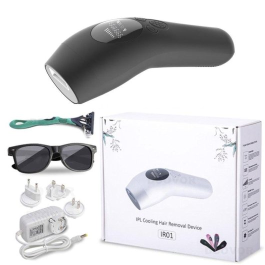 Épilateur Lumière Pulsée Dam Electronics Freezing Point IPL 999000 8 Niveaux LCD