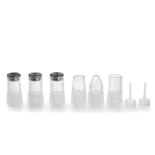 Instrumento de peeling Dam Electronics con puntas de diamante y succión de puntos negros