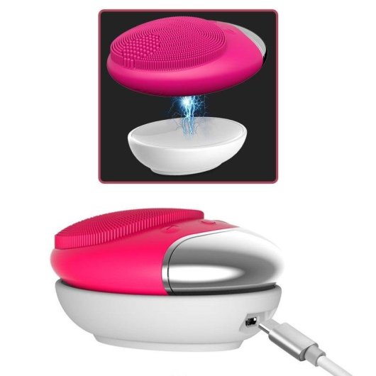 Cepillo de limpieza facial Dam Electronics 12.000 RPM batería recargable