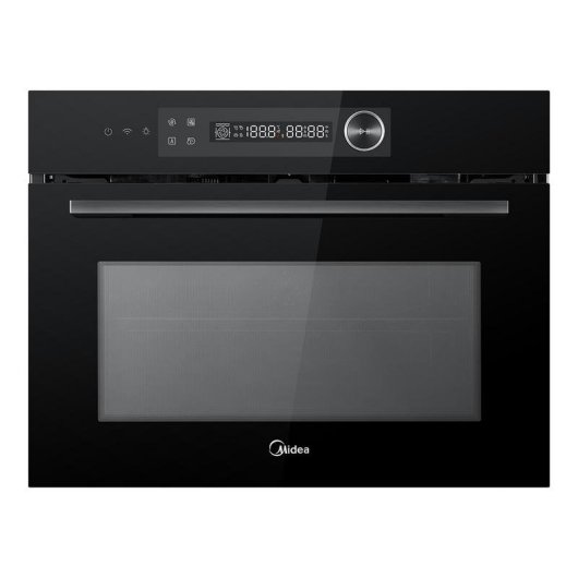 Horno Compacto Multifunción Microondas Midea MCOTV950E4MO-BK 50L 60cm Limpieza Manual A++ WiFi Negro