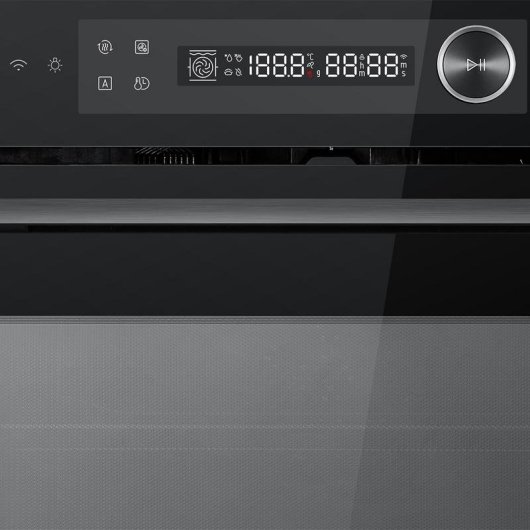 Horno Compacto Multifunción Microondas Midea MCOTV950E4MO-BK 50L 60cm Limpieza Manual A++ WiFi Negro