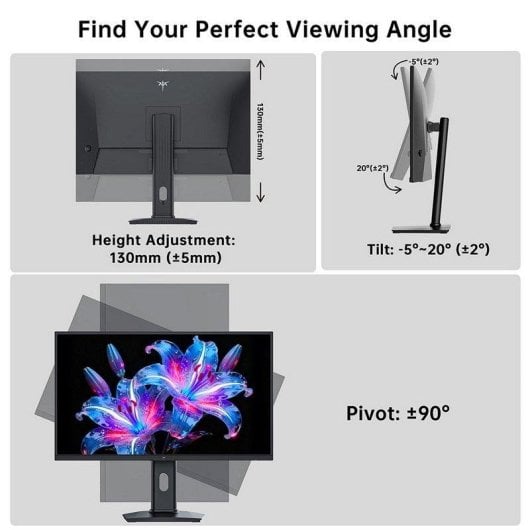 Monitor KTC H27T7P-2 27" QHD 210Hz IPS Schnell HDR400 FreeSync G-Sync 1ms