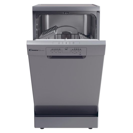 Lavavajillas Candy Brava CDPH 2L1047S 10 cubiertos E con 2 cestas plegables y bloqueo infantil