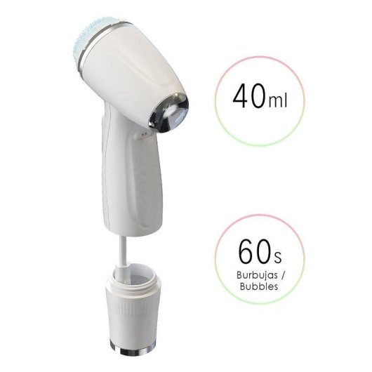 Cepillo Facial Eléctrico Dam Electronics Skin Scrubber 2 Cabezales Exfoliante Masajeador