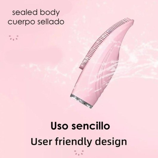 Limpiador Facial Eléctrico Dam Electronics Con Batería Recargable, 15 Intensidades