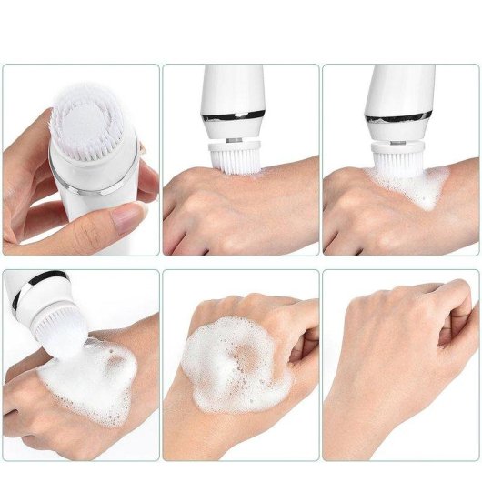 Cepillo Facial Dam Electronics 4 en 1 con 3 Velocidades Ajustables