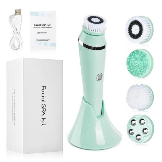 Cepillo Facial Dam Electronics 4 en 1 con 3 Velocidades Ajustables