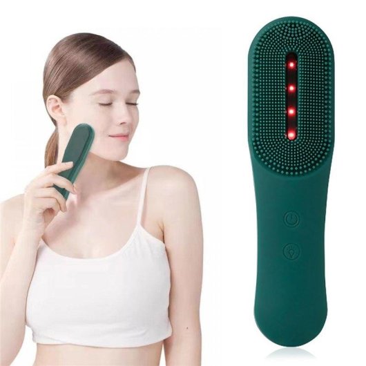 Cepillo Limpiador Facial Dam Electronics con Tratamiento LED Triple Anti Acné