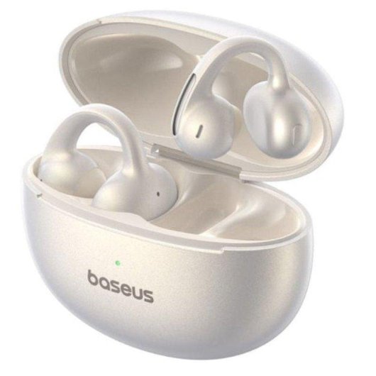Auriculares Baseus Bowie MC1 Pro inalámbricos Bluetooth Open-Ear con IP67, 40 h autonomía, blancos