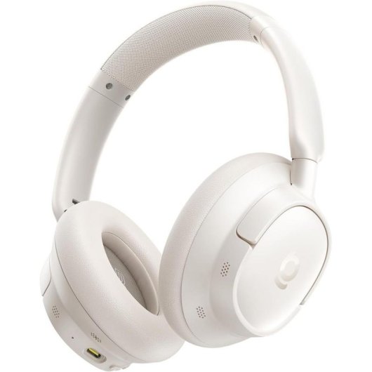 Auriculares Baseus Bass BH1 NC inalámbricos Bluetooth 6.0 con Cancelación Activa de Ruido Off-White
