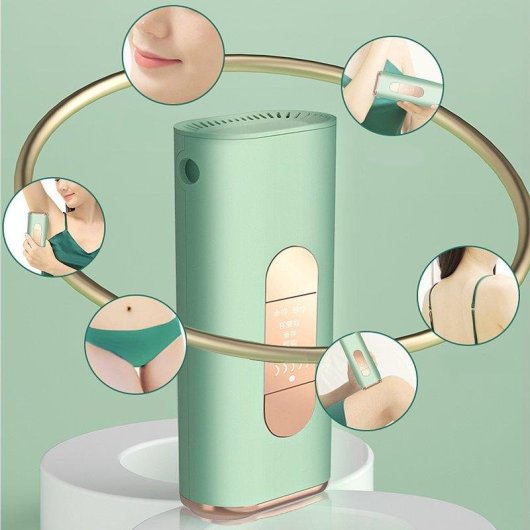 Depiladora Luz Pulsada IPL Dam Electronics T61 5 Niveles Pantalla LED