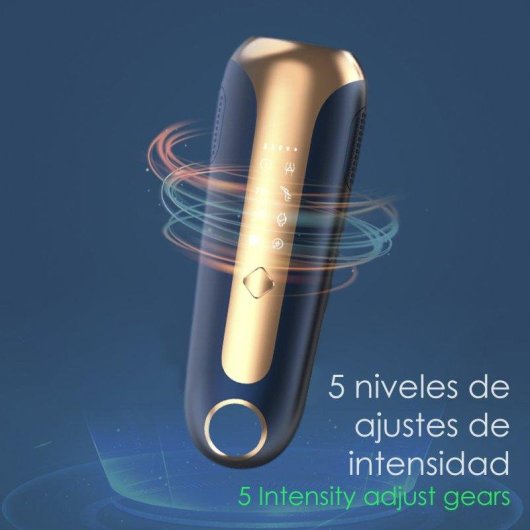 Depiladora Luz Pulsada IPL Dam Electronics T60 5 Niveles Base Esterilización UV