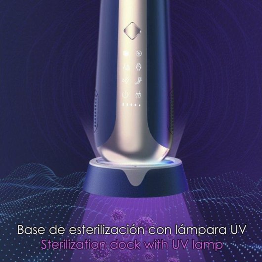 Depiladora Luz Pulsada IPL Dam Electronics T60 5 Niveles Base Esterilización UV