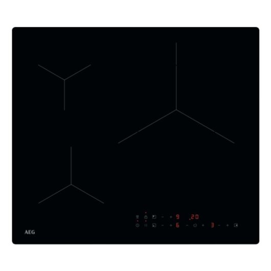 Placa de inducción AEG TN63IV00CB 3 zonas 60 cm PowerBoost Hob2Hood