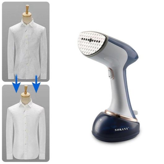 Plancha de vapor vertical Dam Electronics 1700W 360ml