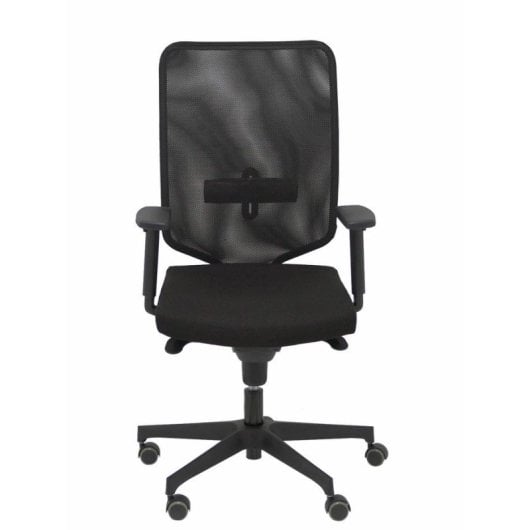 Cadeira de Escritório Piqueras y Crespo Ossa Negra Ergonómica com Mecanismo Síncrono e Regulável em Altura