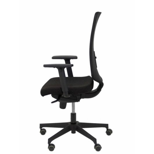 Cadeira de Escritório Piqueras y Crespo Ossa Negra Ergonómica com Mecanismo Síncrono e Regulável em Altura