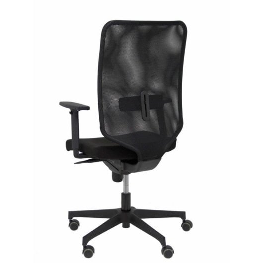 Cadeira de Escritório Piqueras y Crespo Ossa Negra Ergonómica com Mecanismo Síncrono e Regulável em Altura