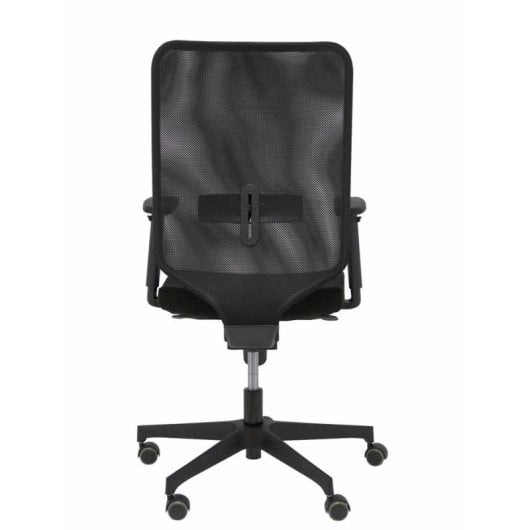 Cadeira de Escritório Piqueras y Crespo Ossa Negra Ergonómica com Mecanismo Síncrono e Regulável em Altura