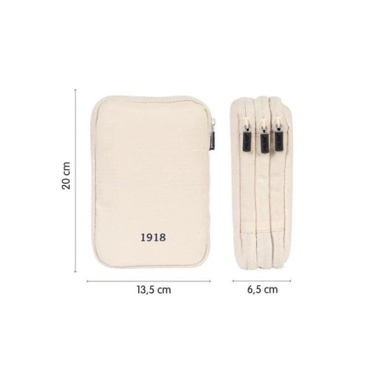 Portapenne 3 piani Milan 49 pezzi Collezione 430 Beige