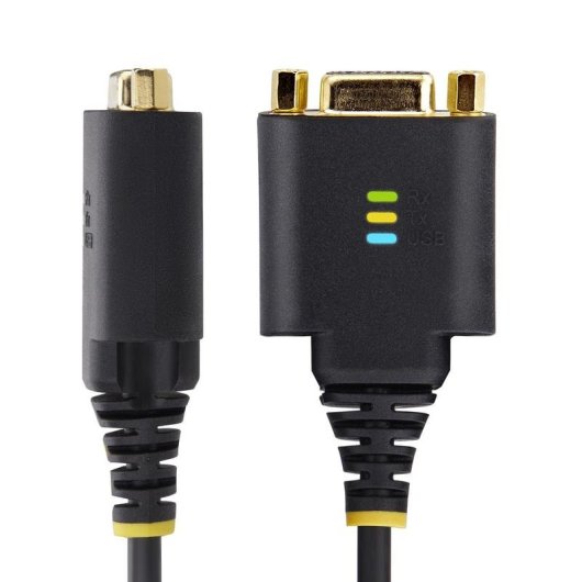 Cable Adaptador StarTech USB a Serie RS-232 de 30cm con Retención COM