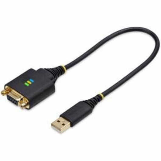 Cable Adaptador StarTech USB a Serie RS-232 de 30cm con Retención COM