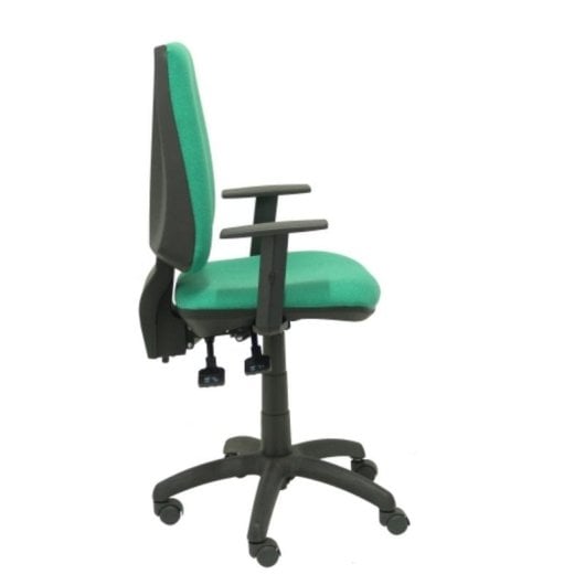 Sedia da ufficio ergonomica Piqueras y Crespo Elche S con braccioli regolabili, meccanismo sincrono, schienale in tessuto, ideale per postura corretta