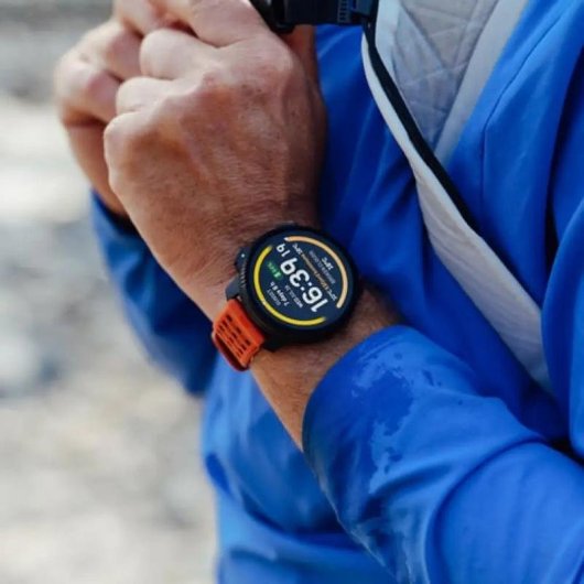Suunto Vertical 2 Bluetooth GPS 49mm AMOLED Negro Correa Naranja M Resistente Agua 100m SpO2 Pulsómetro
