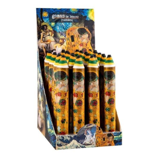 Set de Gomas de Borrar Javier Extra-grandes Formato Lápiz Diseño Flamenco