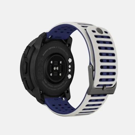 Suunto Vertical 2 GPS Bluetooth 49mm AMOLED Noir Bracelet Bleu M Étanche 100m SpO2 Pulsomètre