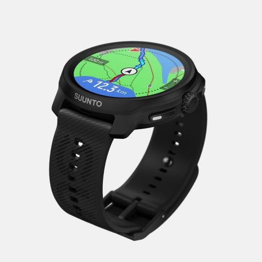 Suunto Race 2 Bluetooth GPS 49mm AMOLED Noir M Étanche SpO2 Pulsomètre Alarme SOS