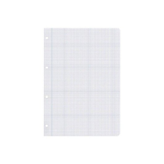 Papel Recambio Liderpapel A4 100 Hojas 100g/m2 Cuadro 4mm Con Margen 4 Taladros