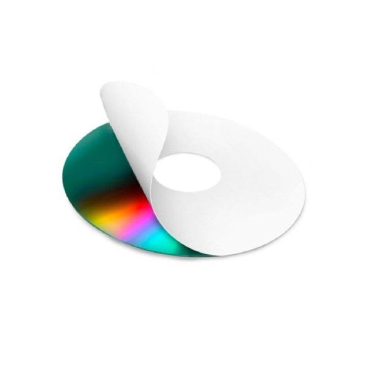 Etiqueta Adhesiva Q-Connect KF01579 Caja 25 Hojas Din A4 CD-ROM