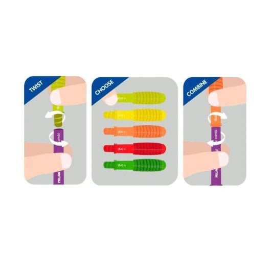 Blister 3 Stylos Combi Duo Milan Sway avec 6 Combinaisons de Couleurs