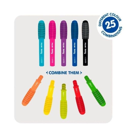 Blister 3 Stylos Combi Duo Milan Sway avec 6 Combinaisons de Couleurs