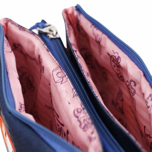Estuche escolar Karactermania Forever Ninette Skater Azul triple portatodo