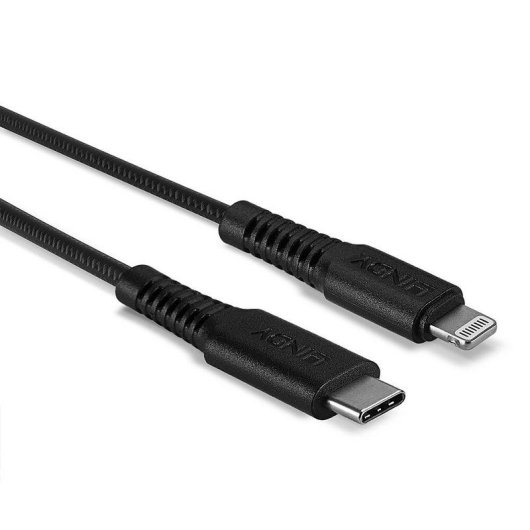 Cabo Lindy 31285 0,5 m Lightning para USB-C Preto