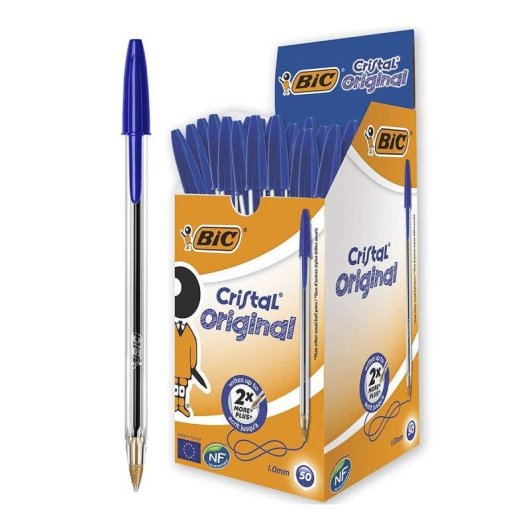 Bolígrafo BIC Cristal Original Medium Tinta Azul