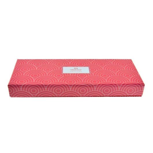 Porta appuntamenti adesivi Officebox North Glace con chiusura magnetica Coral