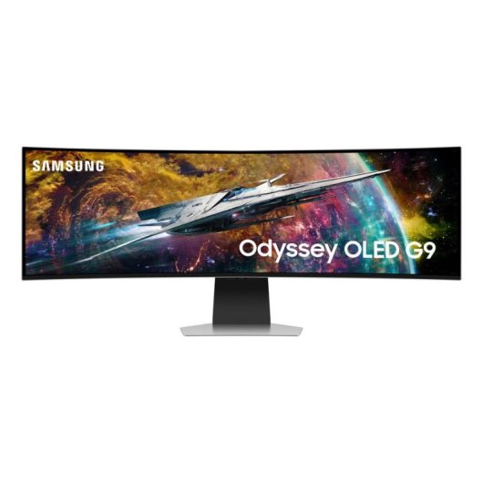 Monitor Samsung G95SC 49" Dual QHD 240Hz OLED Curvo HDR10+ FreeSync G-SYNC Altura Ajustável