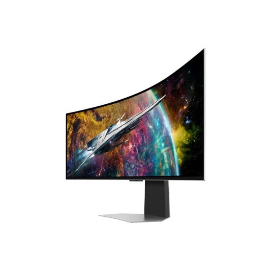 Monitor Samsung G95SC 49" Dual QHD 240Hz OLED Curvo HDR10+ FreeSync G-SYNC Altura Ajustável