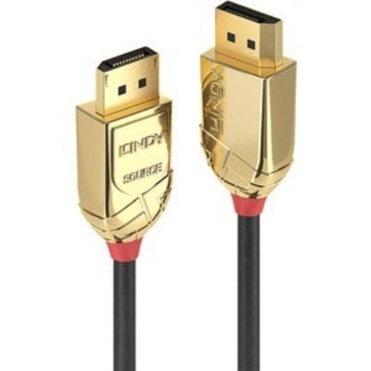 DisplayPort-Kabel Lindy 36296 10 m Stecker zu Stecker Grau