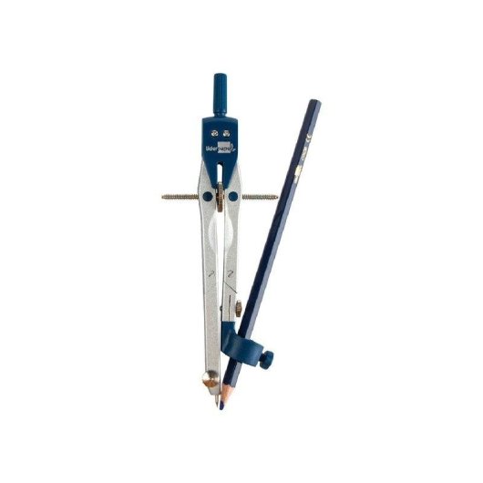 Compás Micrométrico Liderpapel MP04 con Minas de 2 mm y Adaptador de Rosca