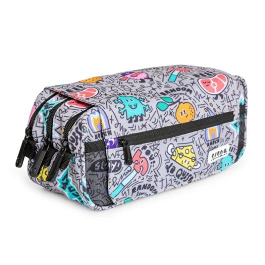 Estuche Portatodo Grafoplás Bits and Bobs Design Triple