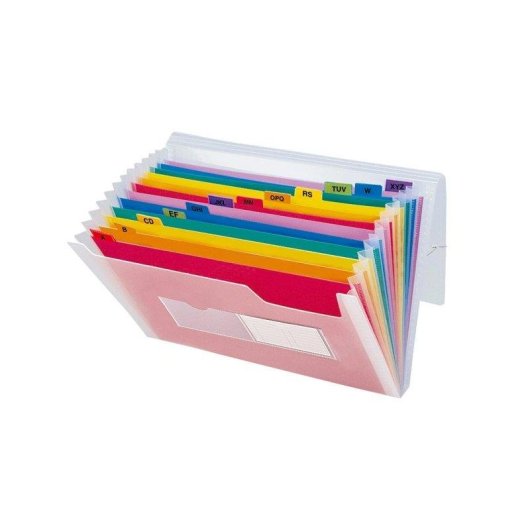 Carpeta Clasificadora Liderpapel Spectrafile Fuelle Polipropileno DIN A5 Transparente
