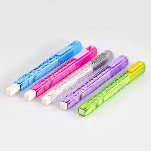 Porta-gomma Sdi Blu Retrattile Anti-polvere con Freno Auto-bloccaggio