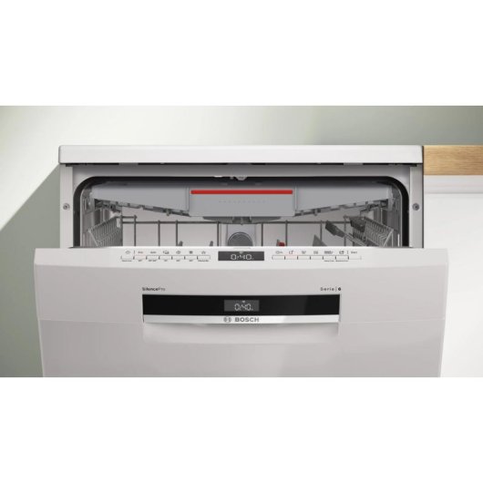 Lavavajillas Bosch Serie 6 SMS6ZCW12F 14 services Classe C avec AquaStop et Home Connect
